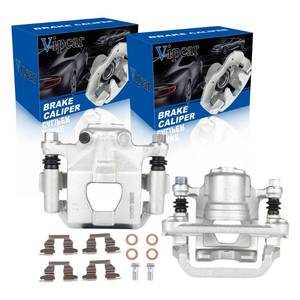 lot 3901 image: Pair of Rear Brake Calipers for Nissan Altima 2002-2023 Maxima 2003-20082019-2023 Rear Left and Rear Right with Bracket 19B278019B2781