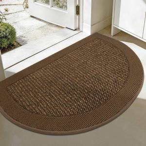 lot 5010 image: FLOORHUG Dirt Trapper Door Mats 26 x 40, Non-Slip & Washable, Brown