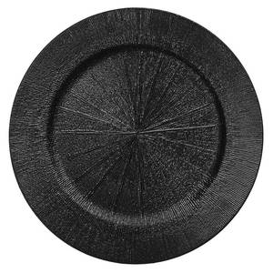 lot 5011 image: Opexscal 13 Round Black Charger Plates, Elegant Serving Chargers Plate Set Bulk for Wedding Dinner Holiday Party Event Table Setting Decoration, Set of 6
