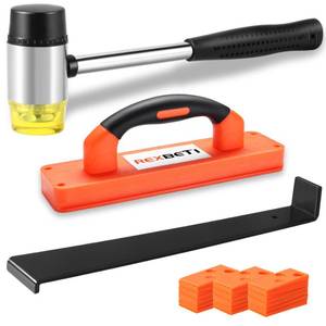lot 6033 image: REXBETI Laminate Wood Flooring Installation Kit, LVPVinyl Flooring Tools