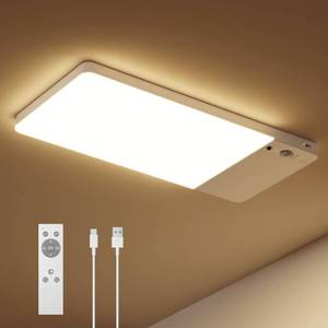 lot 6040 image: Rechargeable Motion Sensor Ceiling Light Upgraded, Battery Closet Light