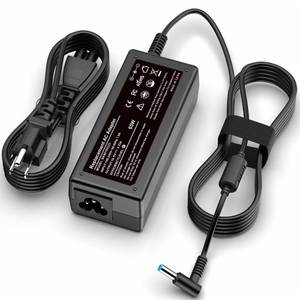 lot 6079 image: Replacement for HP Laptop Charger 65W 45W Computer Charger Smart Blue Tip Power Adapter