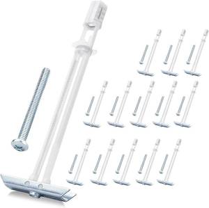 lot 6100 image: 14 Pack Drywall Anchor with Included Bolts for 316-24