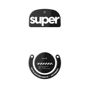 lot 6162 image: Pulsar Gaming Gears Superglide Type-C Skates for GPro X Superlight 1, Black
