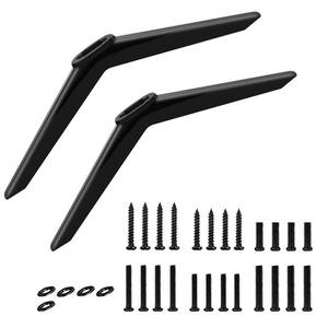 lot 6188 image: Rimous TV Stand Legs for TCL Roku TV Legs Replacement Compatible with 28in 32in 40in 43in 49in 50in 55in 65in TCL Roku TV Stand Legs Base Feet with Screws Easy Install