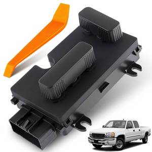 lot 6203 image: 12450166 Driver Side Power Seat Switch for Chevrolet Silverado 1500 2500