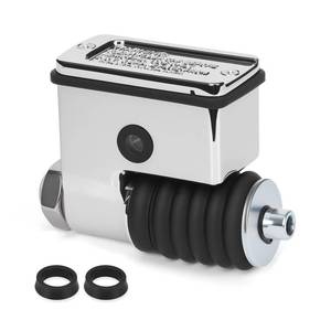 lot 6433 image: 1116 Chrome 42474-90A Rear Brake Master Cylinder with Replacement O-Ring