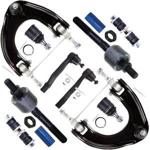 lot 7471 image: SCITOO 10pcs Front Suspension Kit For Honda Civic 1988-1991 For Honda CRX 1988-1991 (wParts Upper Control Arm and Ball Joint, Lower Ball Joint, Sway Bar Link, Inner Outer Tie Rod End)