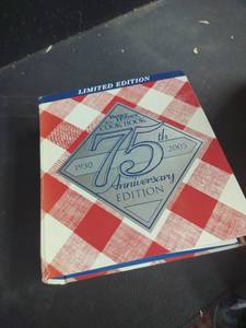 lot 7506 image: Better Homes and Garden New Cookbook Limited 2005 75th Anniversary Edition