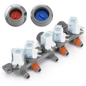 lot 8134 image: AJU73213301 AJU75152601 Water Inlet Valve Compatible with Kenmore LG Washer WT5070CW WT4970CW WT5680HVA WT4870CW WT5480CW WT1101CW WT5680HWA WT1501CW PS3527446 WT1201CW WT1701CV WT5170HV