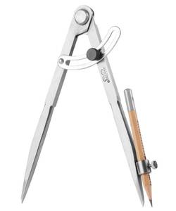 lot 8136 image: Mr. Pen- Compass for Woodworking with Wing and Pencil Holder, 8 Inch