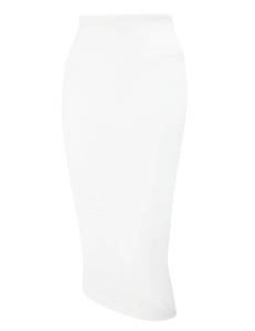 lot 8149 image: Tapata Womens Office Work Pencil Skirt Stretch High Waist Below Knee Bodycon for Business Casual, White, X-Large