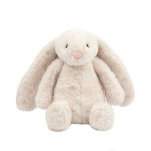 lot 8261 image: Best Pet Supplies Bunny Buddy Squeaky Plush Dog Toy - Beige, Medium