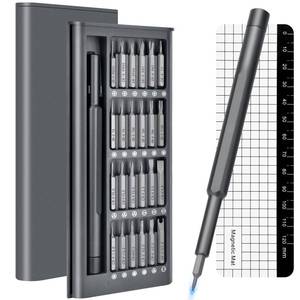lot 8262 image: 25-in-1 Mini Precision Screwdriver Set Stocking Stuffers for Men Him