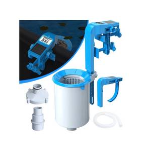lot 11051 image: DeeprClean Above Ground Pool Skimmer with Solar Thermometer