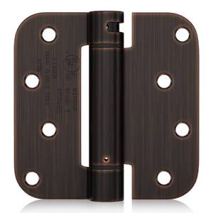 lot 12277 image: Haidms Self Closing Door Hinges 3 Pack Oil Rubbed Bronze 4 Inch