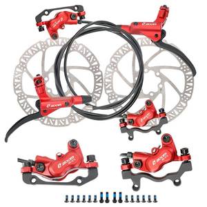 lot 12307 image: JFOYH HB876 4-Piston Hydraulic Disc Brake Set
