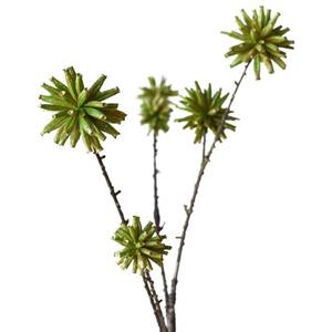lot 12308 image: Melorca&Guilla Artificial Plant Branches 35.4 Green (4-Pack)