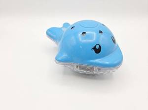 lot 12330 image: Blue Whale-Shaped LED Projector Light w Remote Control