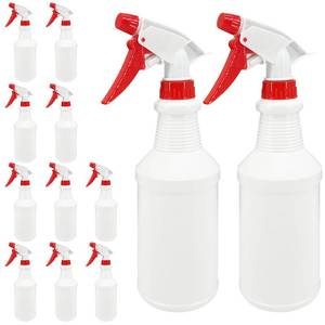 lot 13540 image: YaCCHLuu 16 Oz Spray Bottle (12 Pack),Spray Bottles for Cleaning,Reusable Empty Refillable Solutions Plastic Bottle,Spray Bottle Bulk for Garden,Plants,Water,Kitchen and Commercial