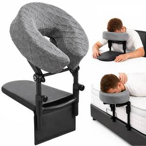 lot 13556 image: Gererixy Face Down Pillow After Eye Surgery, Tabletop Cradle Headrest, Grey