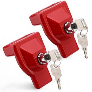 lot 14048 image: Metlead Glad Hand Lock Without Keyed Alike, 2 Pack