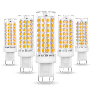 lot 14060 image: Ziomitus G9 Led Bulbs Dimmable 40W 50W 60W Equivalent,6W Warm White 2700K
