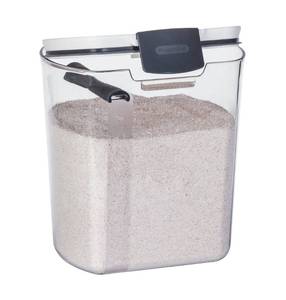 lot 19770 image: ProKeeper Flour Storage Container with Airtight Lid, 4-Quart Capacity