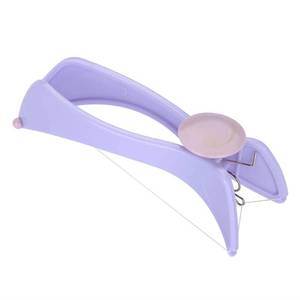 lot 20223 image: Facial Epilator, Comfortable Facial Hair Threading Removal ABS Threading Hair Removal Epilator with 10 Cotton Lines for Women(Glasses boxed)