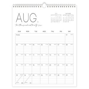 lot 20250 image: Guasslee Wall Calendar 2026-2027,19 Months Jun 2026-Dec 2027, 14 X 11