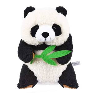 lot 20262 image: YOEGO Talking Toy, Plush Panda Cute Sound Effects with Repeats Your Said Voice, Best Buddy for Kids Gift