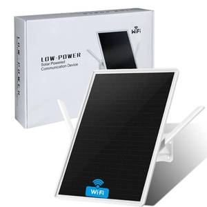 lot 1536 image: LCLCTEK� WiFi Extender Signal Booster Solar Battery Outdoor, Long Range up to 300-feet, Internet 2.4G WiFi Extender Booster, Wireless Signal Booster WiFi Repeater 300Mbps,for 2.4G Modem Router (15in)