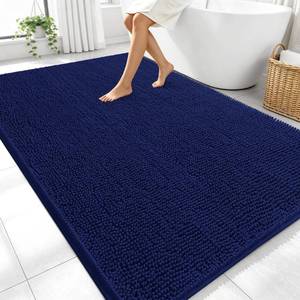 lot 1540 image: OLANLY Large Bathroom Rugs 70x46, Extra Soft Absorbent Chenille Bath Rugs