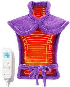 lot 1547 image: CooCoCo 24 x 33 in Back Heating Pads for Women Grandma, Purple