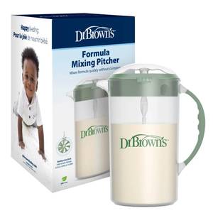 lot 1549 image: Dr. Browns Formula Mixing Pitcher, Olive, 1-Pack