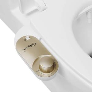 lot 1560 image: GLIGAM Ultra-Slim Bidet Attachment for Toilet��Non-Electric Bidet Attachment