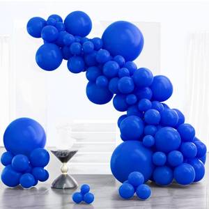 lot 2310 image: PartyWoo Royal Blue Balloons 85pcs Dark Blue Balloons Different Sizes