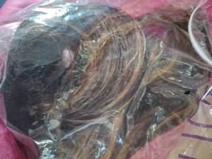 lot 2314 image: Hair Extension Two Piece Set Natural Hairline Made in China