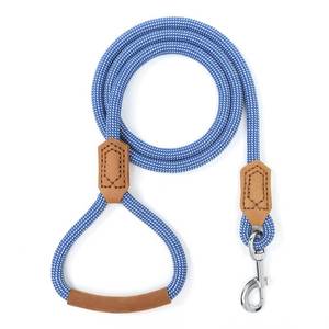 lot 2359 image: Mile High Life Dog Leash with Genuine Leather-Wrapped EndsHandle, 456FT