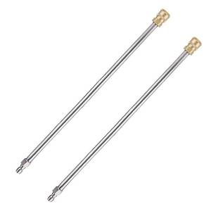 lot 2367 image: RIDGE WASHER Pressure Washer Extension Wand, 16 Inch, Stainless Steel