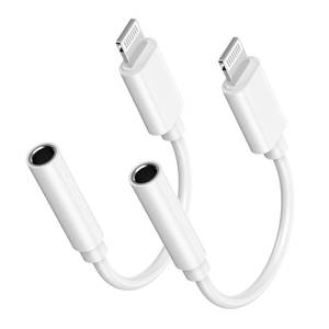 lot 2383 image: Apple MFi Certified Apple Lightning to 3.5mm Headphone Jack Adapter