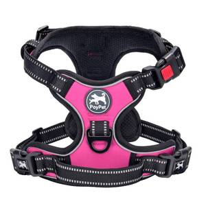 lot 2420 image: PoyPet No Pull Dog Harness Small with Front Clip & Neck Release Buckle