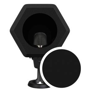 lot 3934 image: Professional Microphone Isolation Ball with 2-Layered Pop Filter, High Density Foam Great Noise Cancellation