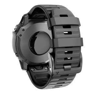 lot 4343 image: ANCOOL Compatible with Fenix 6Fenix 7 Bands 22MM Quickfit Silicone Watch Band Replacement for Fenix 8 47mm7 Pro6 Pro55 PlusApproach S60S62Quatix 6 (Black)
