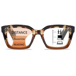 lot 4350 image: Near-range Workspace Progressive Reading Glasses for Women Tortoise2.50