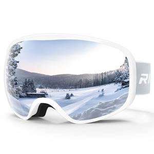 lot 4409 image: RIOROO Ski Goggles Snowboard Goggles for Men Women Adults Youth,Over Glasses OTG100% UV ProtectionAnti-fogWide Vision
