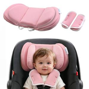 lot 4427 image: RsoTone Infant Car Seat Head Support Pillow for Baby, Pink