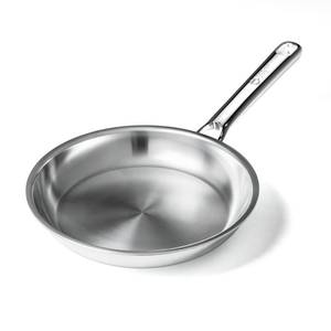 lot 4433 image: COOKER KING 8 Inch Stainless Steel Frying Pan, Small Omelette Pan