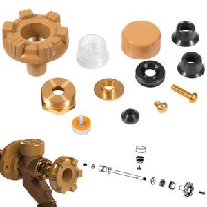 lot 6210 image: yourour RK-17MH Repair Kit Metal Handle,Outside Faucet,Compatible with Woodford Model 17