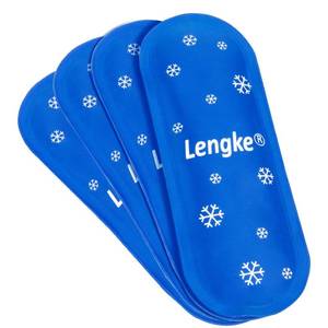 lot 6212 image: Leng Ke Ice Packs, TSA Approved Ice Packs for Insulin Cooler Travel Case (4 Packs)